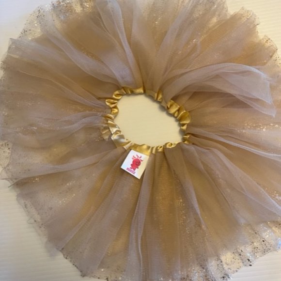 Two 12 month tutu's in gold and brown. - Picture 4 of 9